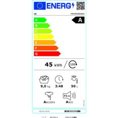 LG Pralni stroj LG F4WR5009A6W 60 cm 1400 rpm 9 kg