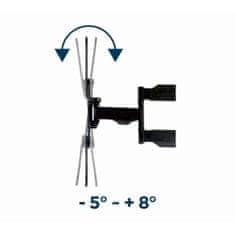 Gembird Stenski nosilec za TV z roko GEMBIRD WM-55ST-01