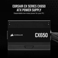 Corsair Napajalnik Corsair CX650 650 W 130 W 80 Plus Bronze