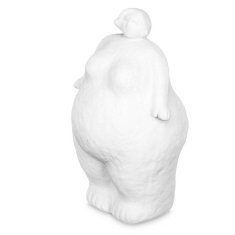 Gift Decor Okrasna Figura Bela Dolomite 14 x 25 x 11 cm (6 kosov) Dama Stoječ