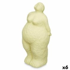 Gift Decor Okrasna Figura Zelena Dolomite 14 x 34 x 12 cm (6 kosov) Dama Stoječ