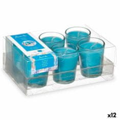 ACORDE Set Dišeče sveče 16 x 6,5 x 11 cm (12 kosov) Kozarec Ocean