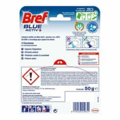 Bref Osvežilec zraka za stranišča Bref Blue Activ Aqua Obešalnik za vrata 125 ml