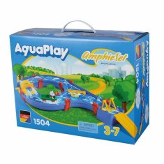 AquaPlay Dirkalna steza AquaPlay Amphie-Set + 3 let vodni