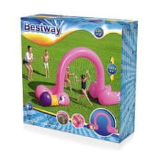 Bestway Igrača za brizganje vode in razpršilec Bestway Plastika 340 x 110 x 193 cm Roza flamingo