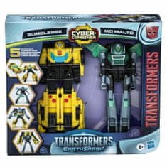 HASBRO Super junaki Hasbro Cyber-Combiner Bumblebee et Mo Malto