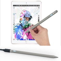 Tech-protect Active Stylus za tablični računalnik, titanium