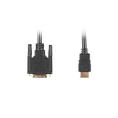 Lanberg Kabel iz HDMI v DVI Lanberg CA-HDDV-10CC-0018-BK Črna 1,8 m