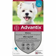 Advantix Proti parazitom Advantix Pes 4-10 kg 6 kosov