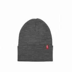 Levis Športna Kapa Levi's Slouchy Red Tab Beanie Regular Temno siva Ena velikost