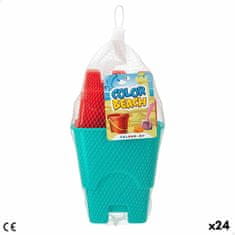 Colorbaby Komplet igrač za na plažo Colorbaby 3 Kosi (24 kosov)