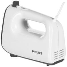 Philips Ročni mešalnik Philips 5000 serije HR3741/00, 450 W, bel, 5 hitrosti, turbo funkcija, ergonomska zasnova