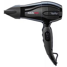 BaByliss Sušilec za lase BaByliss BAB5510E, 1200 W, keramična ohišje, črna, 2 hitrosti, koncentratorska in difuzorska šoba, 1,80 m kabel.