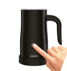 Krups Avtomatski aparat za mleko Krups XL1008, črna, 500 W, kapaciteta 0,3 L, snemljiv pokrov, brezžičen, perforator do 150 ml.