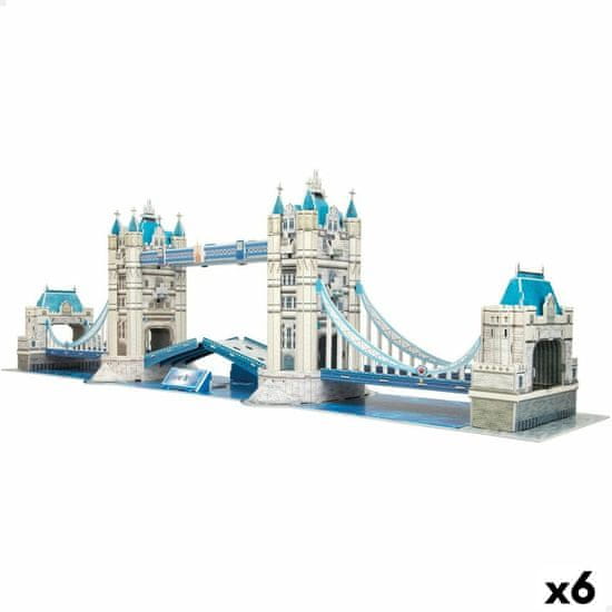 Colorbaby 3D puzzle Colorbaby Tower Bridge 120 Kosi 77,5 x 23 x 18 cm (6 kosov)