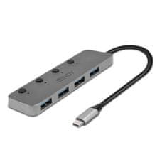 Lindy USB-C Hub LINDY 43383 Siva (1 kosov)