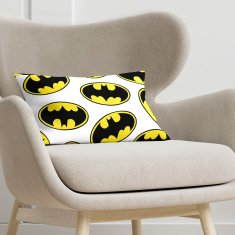 Batman Prevleka za blazino Batman Batman White C Bela Pisana 30 x 50 cm