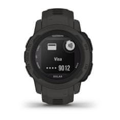 Garmin Pametna Ura GARMIN Instinct 2 Solar Temno siva 0,79" Črna Grafit