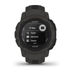 Garmin Pametna Ura GARMIN Instinct 2 Solar Temno siva 0,79" Črna Grafit