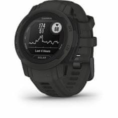 Garmin Pametna Ura GARMIN Instinct 2 Solar Temno siva 0,79" Črna Grafit