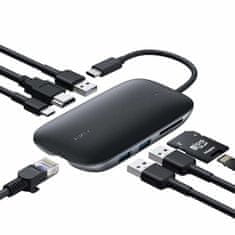 Aukey USB Hub Aukey CB-C71 Črna 100 W