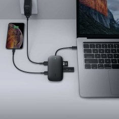 Aukey USB Hub Aukey CB-C71 Črna 100 W