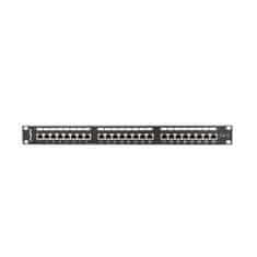 Lanberg 24-portni UTP Patch Panel kategorija 6 Lanberg PPS6-1024-B