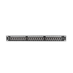 Lanberg 24-portni UTP Patch Panel kategorija 6 Lanberg PPS6-1024-B