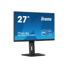 iiyama Monitor 68,6 cm (27,0) XUB2793QS-B6 2560x1440 100Hz IPS 1ms HDMI DisplayPort Pivot Zvočniki sRGB96% AdaptiveSync ProLite