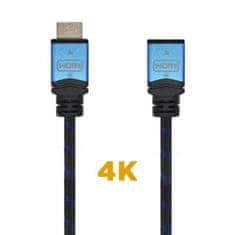 Aisens HDMI kabel Aisens A120-0453 Črna Črn/Moder 2 m Električni podaljšek