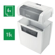 Leitz Uničevalnik papirja Leitz IQ Home Shredder 15 L