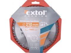 Extol Premium Žagin list z rezili SK, O 210x3,0x25,4mm, 48T