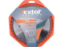 Extol Premium Žagin list z rezili SK, O 250x3,0x30mm, 40T