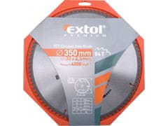 Extol Premium Žagin list z rezili SK, O 350x3,3x30mm, 84T