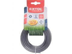 Extol Premium vrvica kosilnice z jedrom, krožni profil, 2,0mm, 15m, PA66