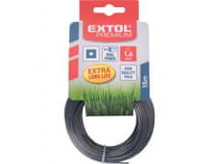 Extol Premium vrvica kosilnice z jedrom, kvadratni profil, 1,6mm, 15m, PA66