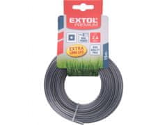 Extol Premium vrvica kosilnice z jedrom, kvadratni profil, 2,4mm, 15m, PA66