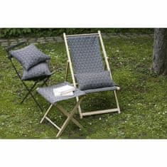 Jardin Prive Șezlong Jardin Prive Rjava Siva 132 x 55 x 35 cm les bukve