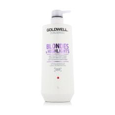 GOLDWELL Regenerator z mat učinkom za svetle lase Goldwell Dualsenses Blondes & Highlights 1 L