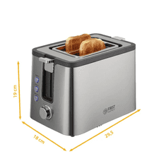 First Austria Toaster FIRST, 2 reži, 800W, 3 funkcije