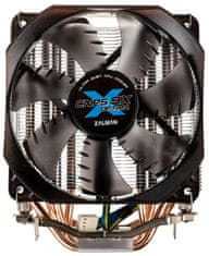 Zalman Zalmanov procesorski hladilnik CNPS9X OPTIMA / 120 mm ventilator z belimi LED diodami / toplotna cev / PWM / višina 156 mm / za AMD in Intel