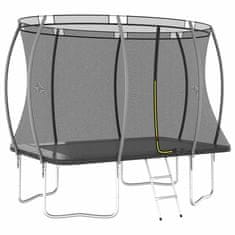 Vidaxl Trampolin komplet pravokoten 274x183x76 cm 150 kg