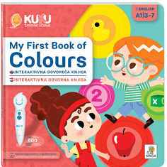 Singa Kuku interaktivna knjiga, My First Book of Colors (brez pisala)