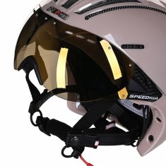 CASCO Čelada za Kolesarjenje za Odrasle Casco ROADSTER+ Zlat 55-57