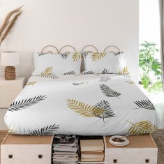 Happy Friday Pultni list HappyFriday Blanc Foliage Pisana 260 x 270 cm