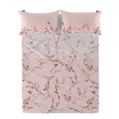 Happy Friday Pultni list HappyFriday Chinoiserie rose Pisana 240 x 270 cm (asiatico/oriental)