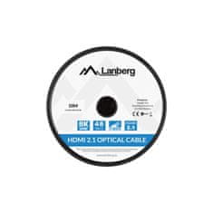 Lanberg HDMI kabel Lanberg CA-HDMI-30FB-0100-BK Črna 10 m