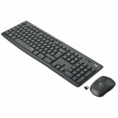 Logitech Tipkovnica Logitech Črna QWERTY