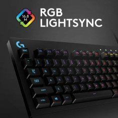 Logitech Tipkovnica in Miška Logitech G213 Prodigy Črna Qwerty italijanski