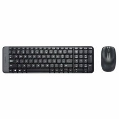 Logitech Tipkovnica Logitech 920-003721 Črna QWERTY